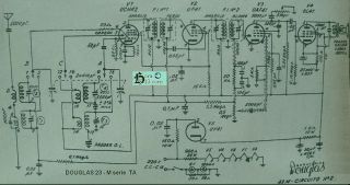 Douglas 23M ;Series TA schematic circuit diagram